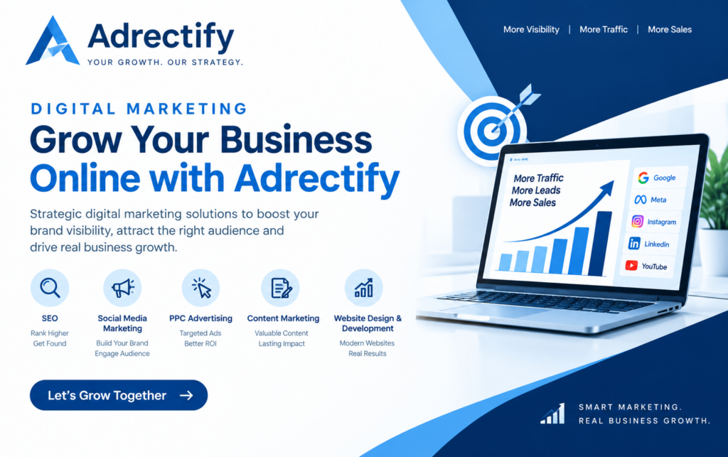 Adrectify Digital Growth Banner